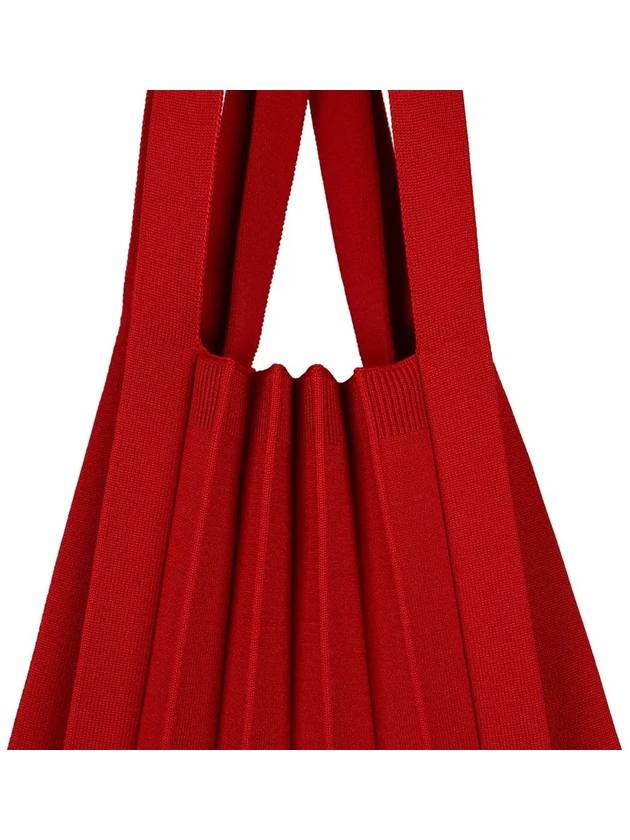 Pleated Shoulder Bag Red - PLEATSMAMA - BALAAN 4