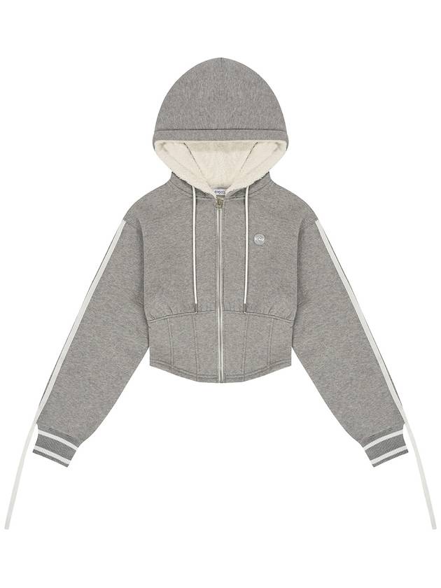 CBDFW JP005W Ribbon Line Hooded Zip up - CHUCUCHU - BALAAN 5