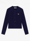 Baby Fox Patch Wool Cardigan Navy - MAISON KITSUNE - BALAAN 2