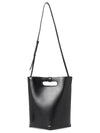 Folded Logo Calfskin Tote Bag Black - ALAIA - BALAAN 8