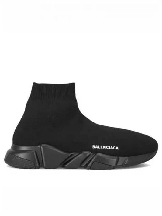 Speed ​​Recycle Knit High Top Sneakers Black - BALENCIAGA - BALAAN 2