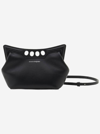 The Peak Mini Shoulder Bag Black - ALEXANDER MCQUEEN - BALAAN 2