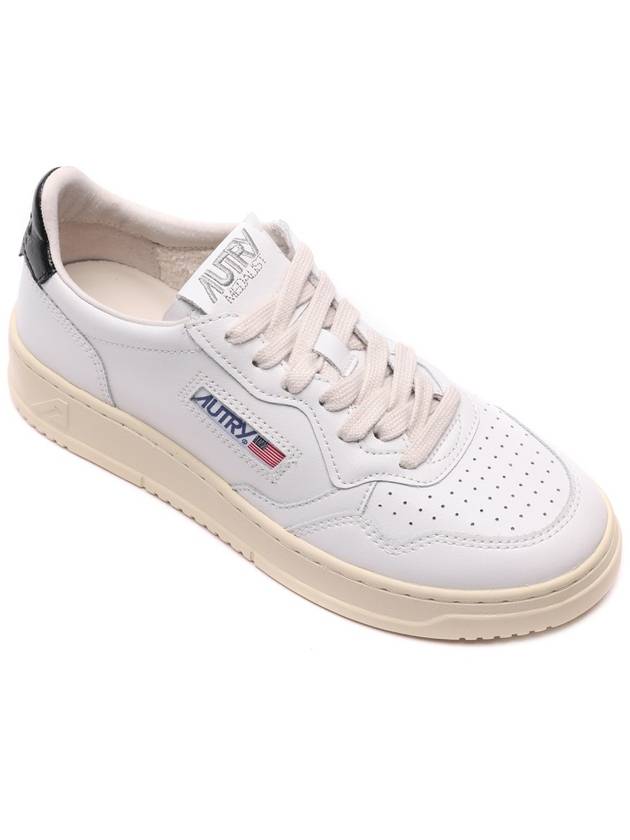 Medalist Goatskin Low Top Sneakers White - AUTRY - BALAAN 4