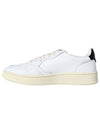 Medalist Black Tab Low Top Sneakers White - AUTRY - BALAAN 3