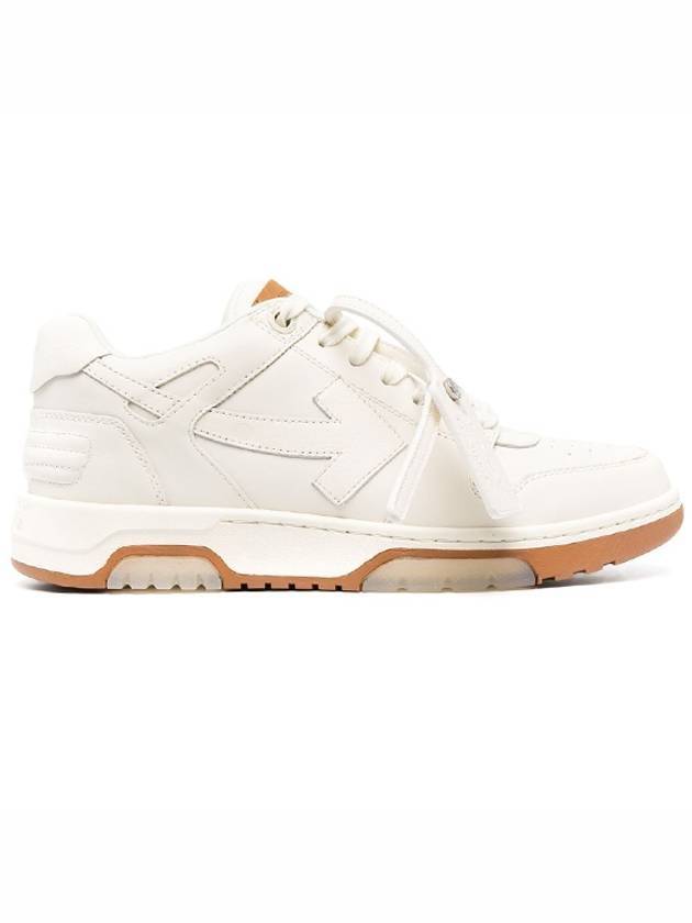 Out of Office Lace-Up Low-Top Sneakers - OFF WHITE - BALAAN 1