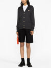 Fox Head Patch Classic Cardigan Anthracite - MAISON KITSUNE - BALAAN 5