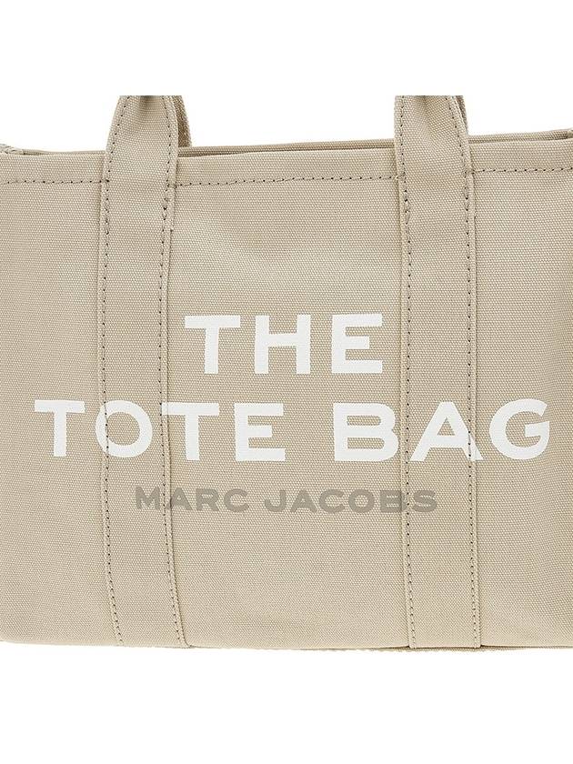 Logo Medium Canvas Tote Bag Beige - MARC JACOBS - BALAAN 7