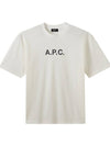 Peony Short Sleeve T Shirt COGAF H26245 - A.P.C. - BALAAN 1