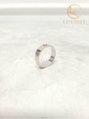 Used luxury goods Lewis It 66 White gold 5 5mm love ring - CARTIER - BALAAN 2