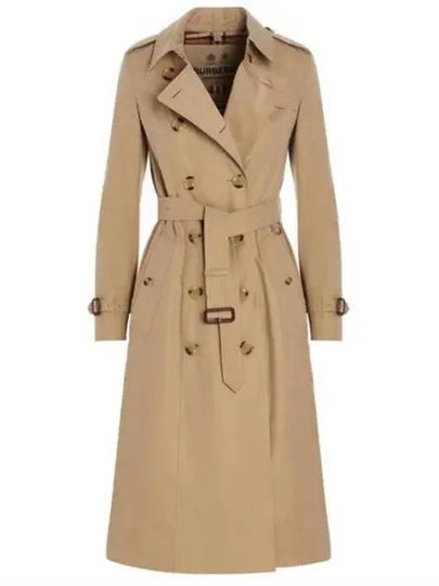 Women's Chelsea Heritage Long Trench Coat Beige - BURBERRY - BALAAN 2