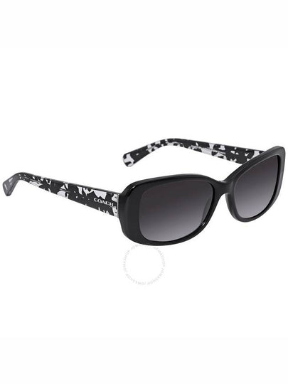 Coach Grey Gradient Rectangular Ladies Sunglasses HC8168 534811 56 - COACH - BALAAN 2