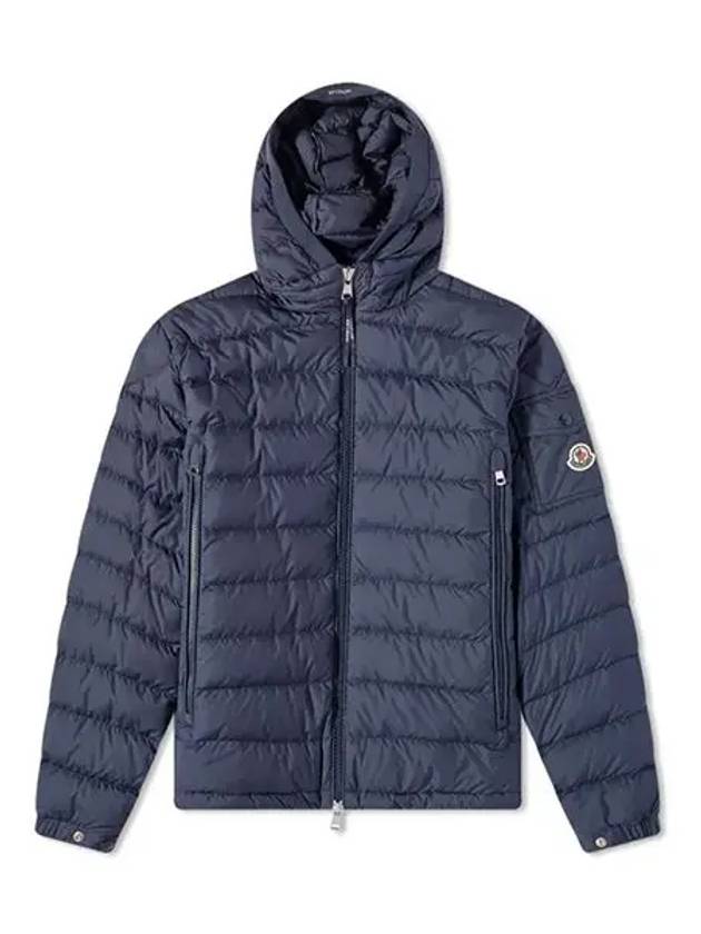 Galion Short Down Jacket Navy - MONCLER - BALAAN 3