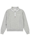 loose fit half-zip t-shirt OF9103LBGREY - ONOFF - BALAAN 2