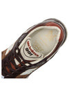 991 Made in UK Earth French Leather Low Top Sneakers Brown - NEW BALANCE - BALAAN 4