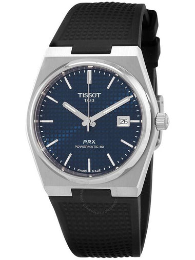 Tissot PRX Powermatic 80 Automatic Blue Dial Men's Watch T1374071704100 - TISSOT - BALAAN 1