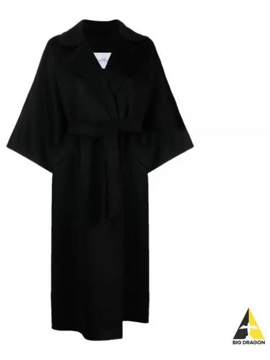 Women s Cashmere Long Coat Black 23101105 - MAX MARA - BALAAN 1
