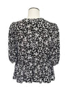 Women's Flower Pattern Blouse - GANNI - BALAAN 2