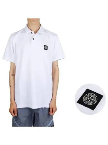 Logo patch polo short sleeve t shirt 270358 - STONE ISLAND - BALAAN 1