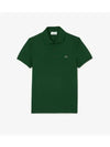 Men s Slim Fit Basic Polo Green - LACOSTE - BALAAN 1