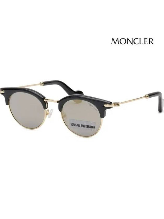 Eyewear Mirror Sunglasses Black - MONCLER - BALAAN 2