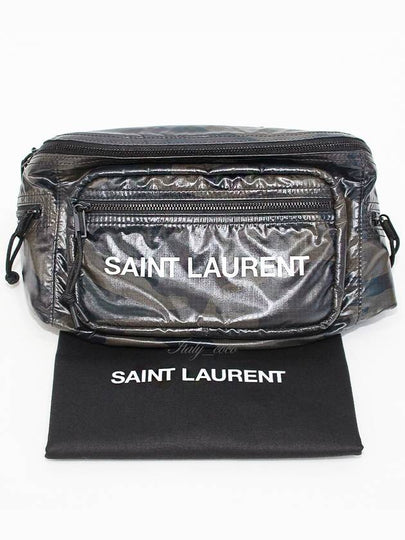 Nylon Logo Nuxx Cross Bag Camo - SAINT LAURENT - BALAAN 2