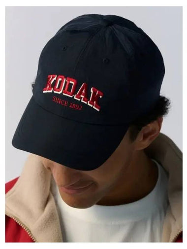 KODAK Apparel Woven Relax Fit Ball Cap NAVY - KODO - BALAAN 1