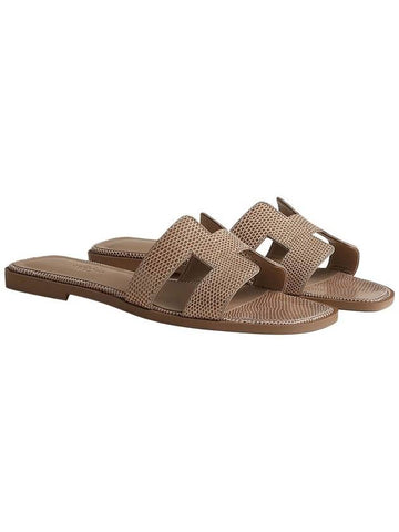 Women's Oran Sandals H212179Z 1J365 - HERMES - BALAAN 1