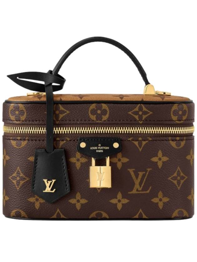 Vanity Monogram Canvas Chain Pouch Bag Brown - LOUIS VUITTON - BALAAN 3