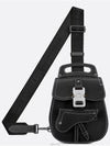 Gallop Grained Calfskin Sling Cross Bag Black - DIOR - BALAAN 8