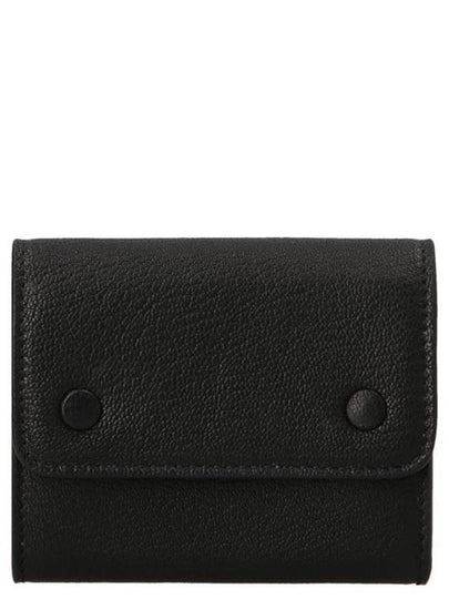 Stitch Snap Button Card Wallet Black - MAISON MARGIELA - BALAAN 2