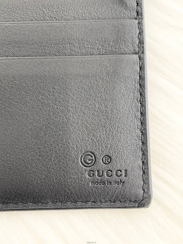 Daol Merchant Store Microshima Half Wallet Black 260987 Condition A - GUCCI - BALAAN 9