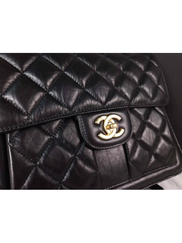 Square Backpack Black AS4031 B10595 94305 - CHANEL - BALAAN 3