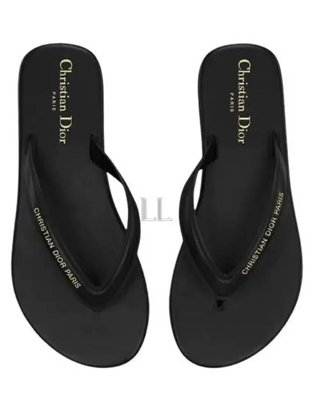 Sea Thong Sandals Black - DIOR - BALAAN 2