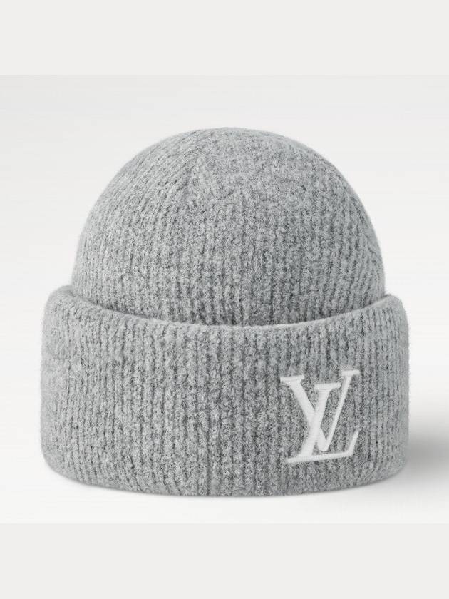 Crush Damouflage Pearl Beanie Light Grey - LOUIS VUITTON - BALAAN 3