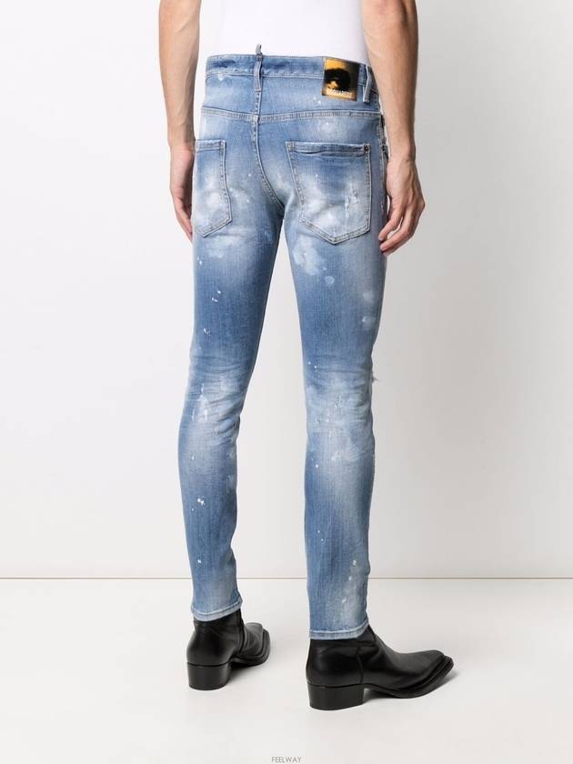 Skater Slim Fit Jeans Blue - DSQUARED2 - BALAAN 6