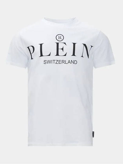 Logo short sleeve t shirt white men UTK0158PJY002N 01 - PHILIPP PLEIN - BALAAN 2