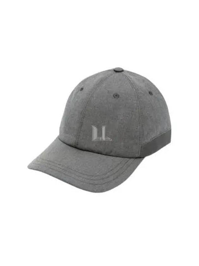 Typewriter Cloth Base Ball Cap Hat Grey - THOM BROWNE - BALAAN 2