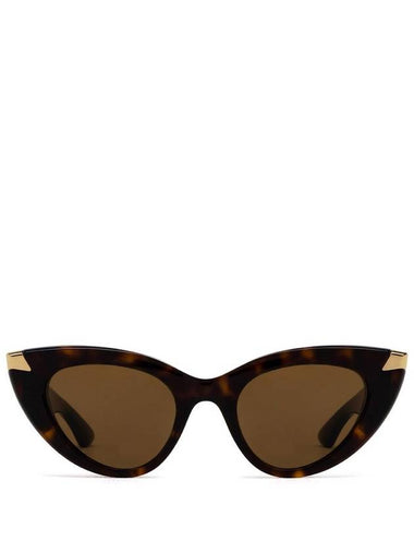 Alexander McQueen AM0442S Havana - ALEXANDER MCQUEEN - BALAAN 1