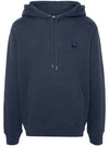 Bold Fox Head Patch Comfort Hoodie Ink Blue - MAISON KITSUNE - BALAAN 2