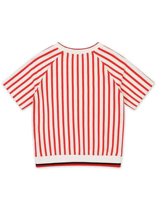 Striped Short Sleeve T-Shirt OF9412LARED - ONOFF - BALAAN 2