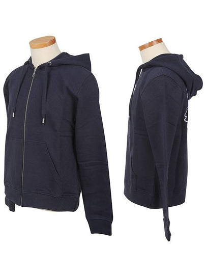 5BL721 4XA 78 Tiger embroidery zipper navy hood zip up - KENZO - BALAAN 2