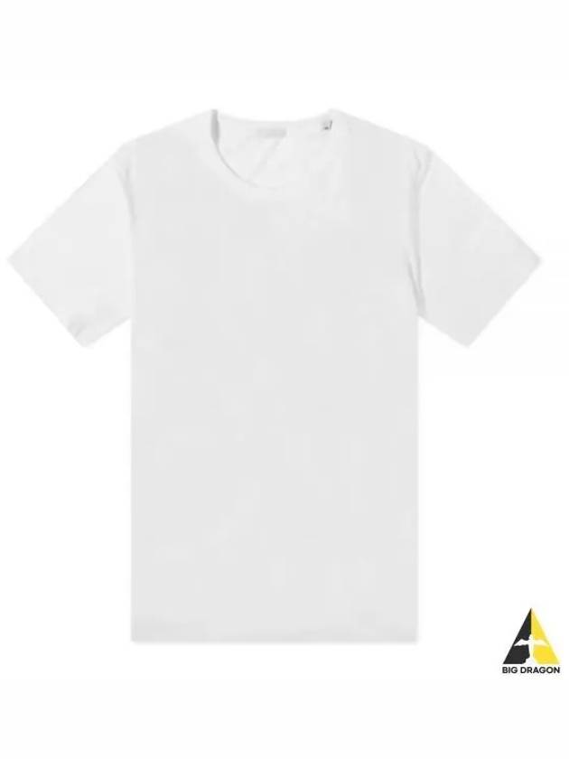 New Box Cotton Crew Neck Short Sleeve T-Shirt White - OUR LEGACY - BALAAN 2