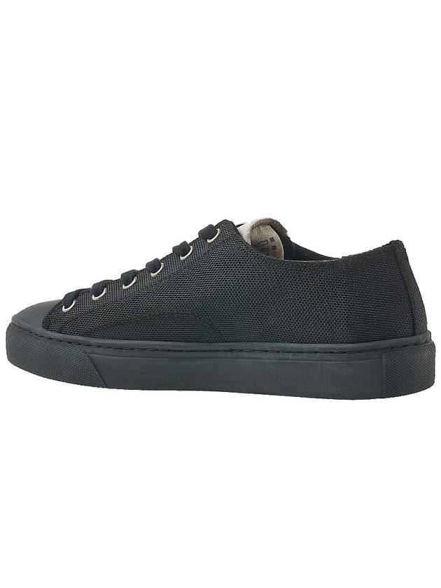 Plimsoll ORB Print Low Top Sneakers  Black - VIVIENNE WESTWOOD - BALAAN 4