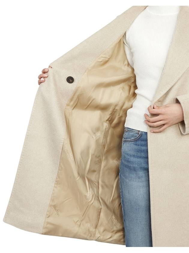 Karim Cashmere Double Coat Ivory - MAX MARA - BALAAN 11