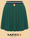 Skirt Shorts Orange Label Royal Green Banding Pleated Skirt GKW9135 - MAHES - BALAAN 2