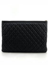 Caviar gold boy clutch large - CHANEL - BALAAN 5