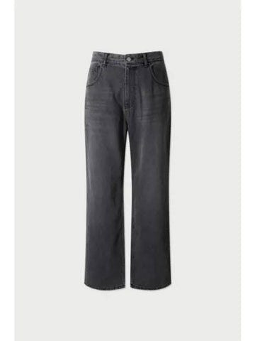 Signature wide fit washing denim pants GRAY - IRO - BALAAN 1