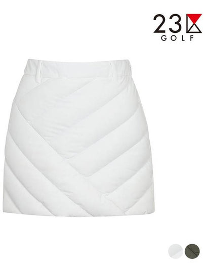 Golf Diagonal Quilted Short Skirt EL4LPC035 - 23KU - BALAAN 2