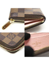 N63070 Damier Eben Canvas Zippy Coin Perth Half Wallet - LOUIS VUITTON - BALAAN 7