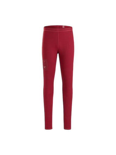 Men's Rho Heavyweight Bottom Leggings Red - ARC'TERYX - BALAAN 1